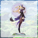 Figuras de acción de impacto Genshin, modelo con soporte acrílico, Genshin Raiden Shogun Kokomi, decoración de escritorio DIY, letrero de pie, adorno de colección