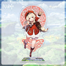 Figuras de acción de impacto Genshin, modelo con soporte acrílico, Genshin Raiden Shogun Kokomi, decoración de escritorio DIY, letrero de pie, adorno de colección