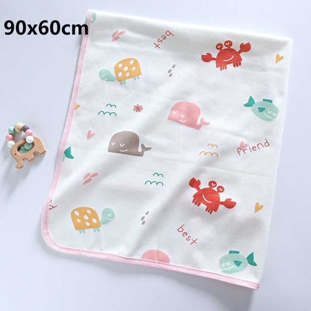 120x70cm Newborn Baby Portable Waterproof Changing Mat Infants Toddler Sheet Changing Mattress Disposable Diaper Night Nappy Pad