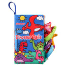 Juguetes sensoriales para recién nacidos, libro educativo para bebés, juguetes de cuna, juguetes para bebés en blanco y negro, libro de tela de animales, juguetes para bebés de 0 a 12 meses