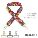 Handtaschengurte für Crossbody Verstellbares Taschenzubehör Gürtel für Taschenzubehör Handtaschengürtel Breite Nylon-Umhängetaschengurte