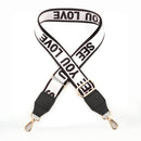 Handtaschengurte für Crossbody Verstellbares Taschenzubehör Gürtel für Taschenzubehör Handtaschengürtel Breite Nylon-Umhängetaschengurte