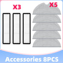 Xiaomi Dreame Bot L10 Pro D9 TROUVER LDS Finder Robot Vacuum Cleaner Parts Main Side Brush Hepa Filter Mop Cloths Replacement