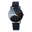 Pareja amante Relojes cuarzo Dial reloj PULeather reloj de pulsera Relojes mujeres hombres moda lujo Relogio Feminino часы женские
