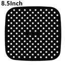 Air Fryer Liner Air Fryer Mat Food Grade Non-Stick Silicone Fryer Basket for 7.5~9-Inch Air Fryers Steamers Air Fryer Paper