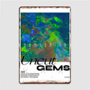 Uncut Gems Colors Metal Sign Club Mural Classic Poster Tin Sign Posters