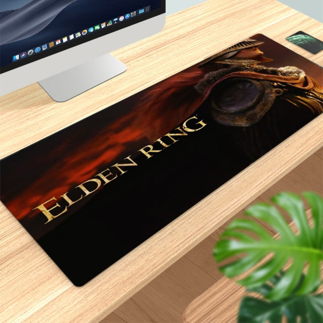 Elden Ring Gaming Large Samll Mauspad Gamer Schreibtischunterlage Mauspad für Tastatur PC Laptops Xxl süßes Anime Mauspad Spiel