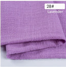 Esstisch Dekoration Rost Tischläufer Set Hochzeitsdekoration Baumwollgaze Staubblau Servietten Geschenk Tischläufer