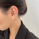 2022 Fashion Frog Ear Cuffs Siliver Ear Cuff Clip Earrings For Women Earcuff No Piercing Fake Cartilage Earrings