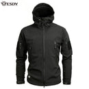 Shark Soft Shell Militärische Taktische Jacke Männer Wasserdichte Warme Windjacke US Army Kleidung Winter Große Größe Männer Camouflage Jacke