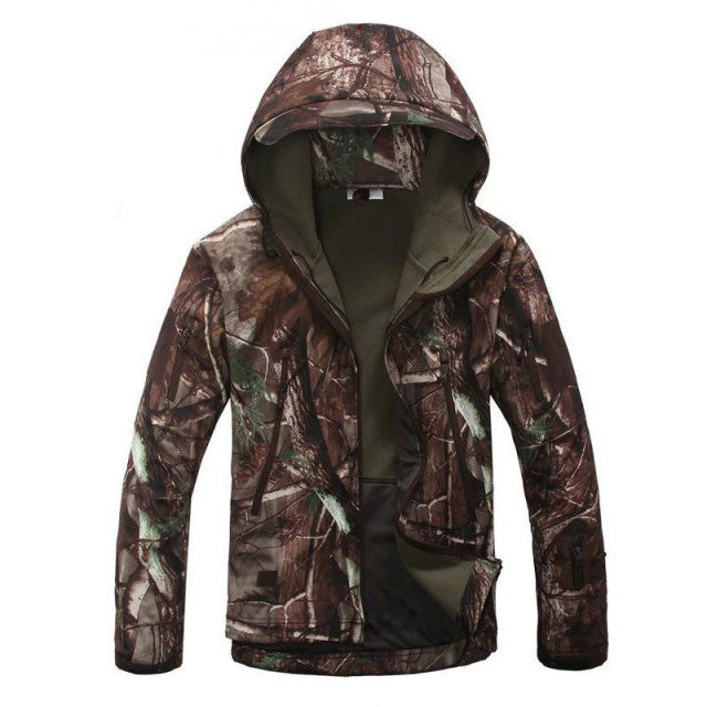 Shark Soft Shell Militärische Taktische Jacke Männer Wasserdichte Warme Windjacke US Army Kleidung Winter Große Größe Männer Camouflage Jacke