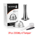 Wholesale Set Stainless Steel Reusable Capsule Compatible with Nespresso Vertuo Vertuoline Coffee Filter