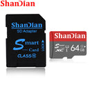 ShanDian Original Smart High quality 64GB Class 10 Memory Card SmartSD 16GB 32GB TF Card SmartSDHC/SDXC for Smartphone/Tablet PC