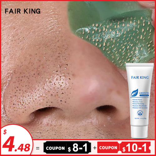 Green Tea Blackhead Nose Oil Control Mud Pore Face Cream Repair Fade Freckles Remove Dark Spots Melanin Whitening Facial Cream