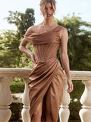 High Quality Satin Bodycon Dress Women Party Dress 2021 New Arrival Robe Summer Sexy Dress Celebrity Evening Club Night Dresses