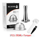 Wholesale Set Stainless Steel Reusable Capsule Compatible with Nespresso Vertuo Vertuoline Coffee Filter