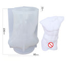 Large 3D Romantic Couple Portrait Lovers Silicone Candle Mold Carving Art Aromatherapy Plaster Home Decoration Mold Wedding gift