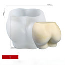 Large 3D Romantic Couple Portrait Lovers Silicone Candle Mold Carving Art Aromatherapy Plaster Home Decoration Mold Wedding gift