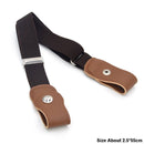 Child Kids Buckle-Free Elastic Belt No Buckle Stretch Canvas Belt For Boys Girls Adjustable Children Belts For Jeans Pants