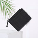 1PC Small Women Men Credit ID Card Holder PU Leather Zipper Fashion Ultra-Thin Wallet Money Bag Case Coin Purse Clip Organizer