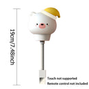 LED Kinder USB Nachtlicht Niedlichen Cartoon Nachtlampe Bär Fernbedienung für Baby Kind Schlafzimmer Dekor Nachttischlampe Weihnachtsgeschenk