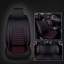 PU Leather Car Seat Cover Universal Auto Interior Car Front Rear Back Cushion Protector Four Season Accessories Interior