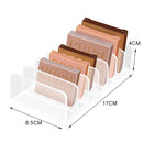 Wattestäbchen Organizer Aufbewahrung Bambusabdeckung Acryl Runde Organizer Boxen Make-up Aufbewahrungsbox Kunststoffbehälter mit Bambusdeckel