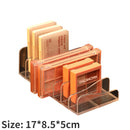 Wattestäbchen Organizer Aufbewahrung Bambusabdeckung Acryl Runde Organizer Boxen Make-up Aufbewahrungsbox Kunststoffbehälter mit Bambusdeckel