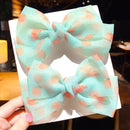 2022 New Bow Headgear Cute Sweet Little Girl Hair Accessories Summer Girls Net Red Clips Baby Hairpins Children Hair Clips Gifts