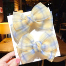 2022 New Bow Headgear Cute Sweet Little Girl Hair Accessories Summer Girls Net Red Clips Baby Hairpins Children Hair Clips Gifts