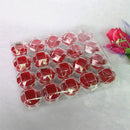 20pcs/lot 3 Color Options Hot Sale Jewelry Package Ring Earring Box Acrylic Transparent Wedding Packaging Jewelry Box