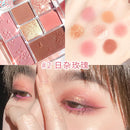 7 Colors Glitter Eyeshadow Palette Matte Shimmer Soft Touch Long Lasting Waterproof Pigmented Brighten Eyes Makeup Cosmetics