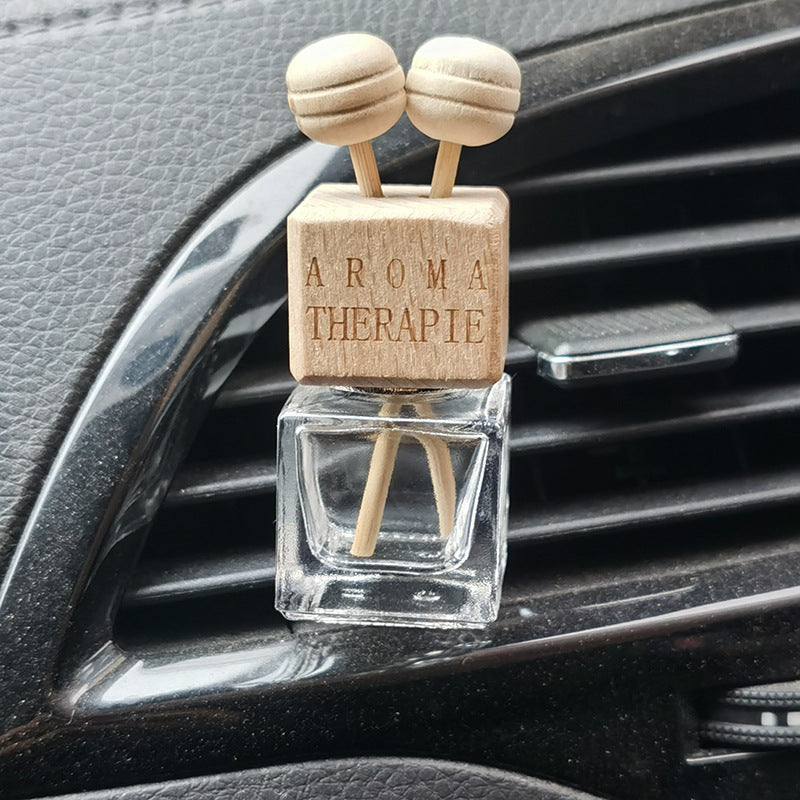 1 PC Car Perfume Bottle Perfume Pendant Car-styling Air Freshener Hanging Glass Bottle Auto Ornament Diffuser For Essential Oils