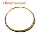 Tiras flexibles para decoración de molduras de automóviles, molduras interiores para automóviles de 5M/1M, embellecedor para cubierta de coche, borde de puerta para salpicadero, estilo Universal para coche