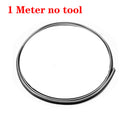 Tiras flexibles para decoración de molduras de automóviles, molduras interiores para automóviles de 5M/1M, embellecedor para cubierta de coche, borde de puerta para salpicadero, estilo Universal para coche