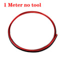 Tiras flexibles para decoración de molduras de automóviles, molduras interiores para automóviles de 5M/1M, embellecedor para cubierta de coche, borde de puerta para salpicadero, estilo Universal para coche