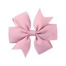 1 pcs Colors Solid Grosgrain Ribbon Bows Clips Hairpin Girl&