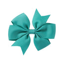 1 pcs Colors Solid Grosgrain Ribbon Bows Clips Hairpin Girl&