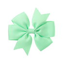 1 pcs Colors Solid Grosgrain Ribbon Bows Clips Hairpin Girl&