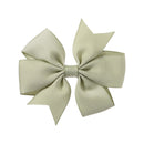 1 pcs Colors Solid Grosgrain Ribbon Bows Clips Hairpin Girl&