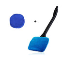 Car Window Cleaner Brush Kit Windshield Cleaning Wash Tool Inside Interior Auto Glass Wiper With Long Handle Car Accessories