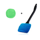Car Window Cleaner Brush Kit Windshield Cleaning Wash Tool Inside Interior Auto Glass Wiper With Long Handle Car Accessories