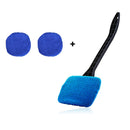 Car Window Cleaner Brush Kit Windshield Cleaning Wash Tool Inside Interior Auto Glass Wiper With Long Handle Car Accessories