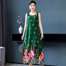 20 Colors Summer Long Dress 2022 Loose Summer Clothes for Women Everyday Dresses Casual O-Neck Elegant Sleeveless Women Dress
