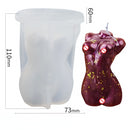 European style Retro Roman Column Candle Silicone Mold Handmade DIY Baking Molds Plaster Soap Mould Christmas Gifts Decoration