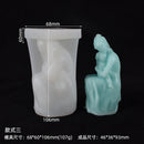 European style Retro Roman Column Candle Silicone Mold Handmade DIY Baking Molds Plaster Soap Mould Christmas Gifts Decoration