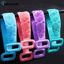 Body Sponge Silicone Brushes Bath Towels Body Scrubber Rubbing Back Peeling Massage Shower Extended Scrubber Skin Clean Brushes