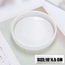 DIY Round Candle Jar Pot Silicone Molds for Making Uv Epoxy Plaster Concrete Storage Box Mould Home Decor Flower Pot Planter