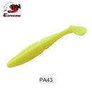 ESFISHING 100mm125mm155mm200mm Easy Shiner Quality Pesca Soft Fishing Lure Silicone Bait Wobblers Leurre Souple Free shipping