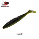 ESFISHING 100mm125mm155mm200mm Easy Shiner Quality Pesca Soft Fishing Lure Silicone Bait Wobblers Leurre Souple Free shipping
